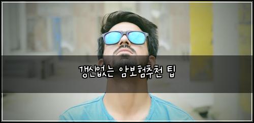 갱신없는 암보험추천 팁
