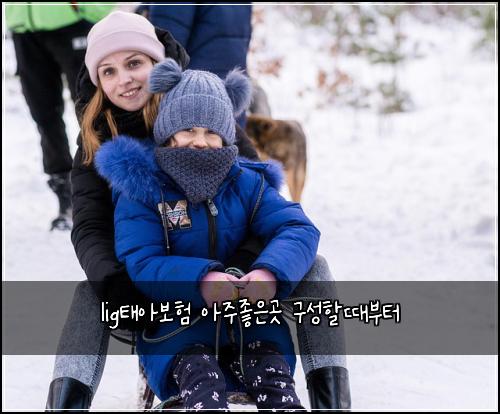 lig태아보험 아주좋은곳  구성할때부터