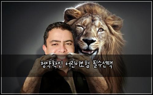청약확인 어린이보험 필수선택 