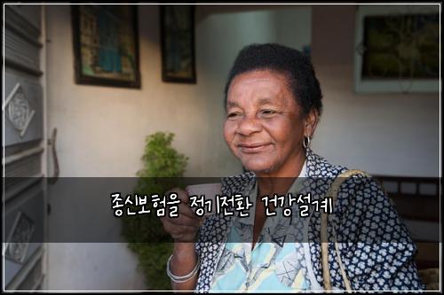 종신보험을 정기전환 건강설계