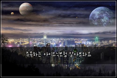 ์ฃผ๋ชฉํ๋ ์์ด์ค๋๋ณดํ ์์๋ณด์์