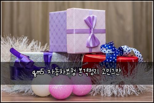 qm5 ์๋์ฐจ๋ณดํ ๋ณธ๊ฒฉ์ ๋ฆฌ ๊ณ ๋ฏผ๊ทธ๋ง