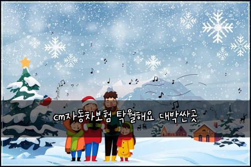 cm자동차보험 탁월해요  대박싼곳