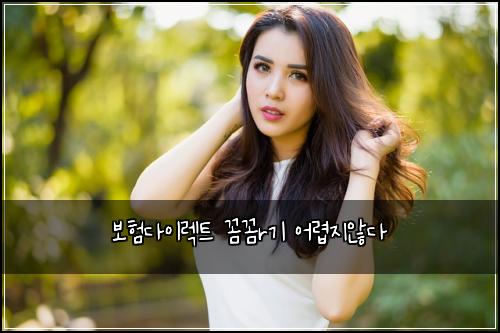 보험다이렉트 꼼꼼r기 어렵지않다