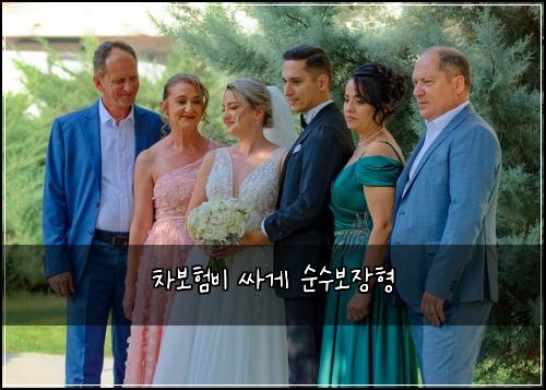 차보험비 싸게 순수보장형