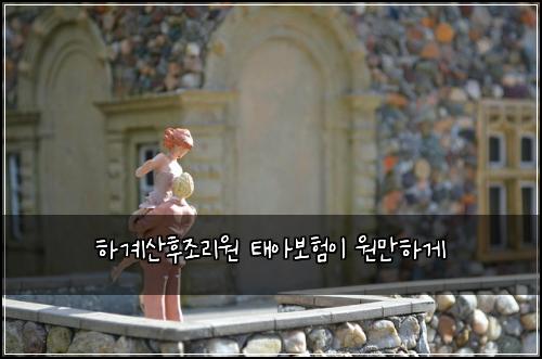 하계산후조리원 태아보험이 원만하게