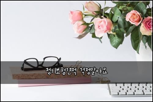 정기보험견적 걱정말아요