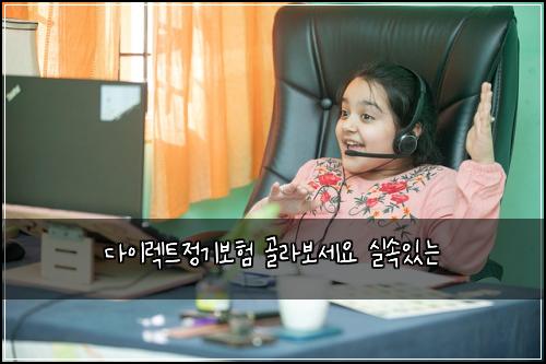 다이렉트정기보험 골라보세요  실속있는