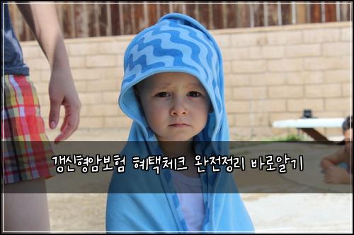 갱신형암보험 혜택체크  완전정리 바로알기
