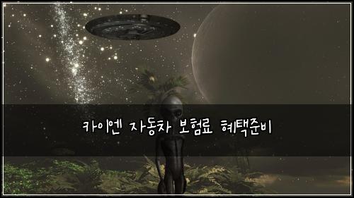 카이엔 자동차 보험료 혜택준비