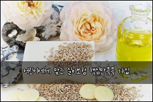 어린이에게 맞는 실비보험 핵심만콕콕  가입