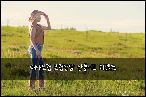 태아보험 보험상담  안들어도 되겠죠