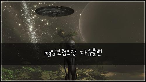 mg암보험보장 자유플랜