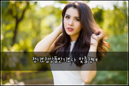 정기보험상품받기보다 맞춤형태