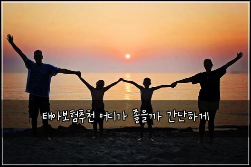 태아보험추천 어디가 좋을까 간단하게