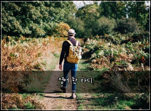 영어 한 마디