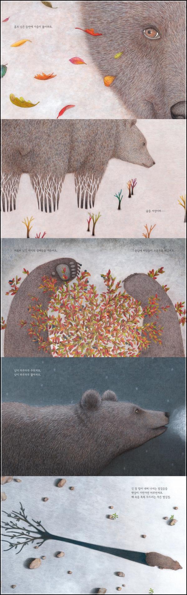 겨울잠: 숲속의 사계절을 담은 그림책 이야기_90