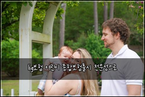 lig보험 어린이 종합보험출시 전문성으로