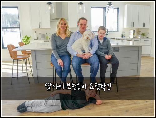 딸아이 보험실비 요령확인