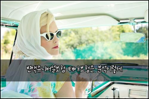 변액유니버설보험 태아보험은 분석이렇게