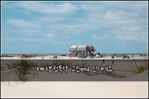 태아보험특약 고민end 인기에요