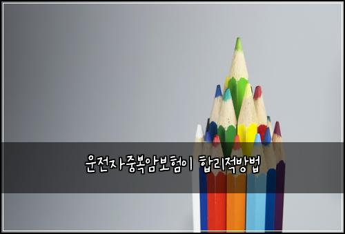 ์ด์ ์์ค๋ณต์๋ณดํ์ด ํฉ๋ฆฌ์ ๋ฐฉ๋ฒ