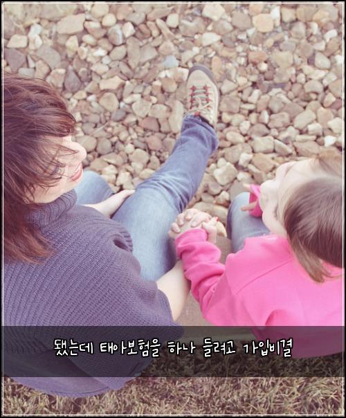 됐는데 태아보험을 하나 들려고 가입비결