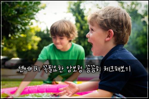 엔에이치 꼭필요한 암보험 꼼꼼히 체크해보기