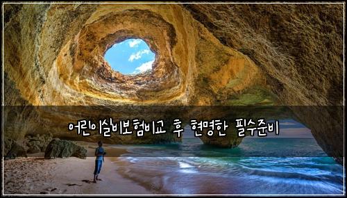 어린이실비보험비교 후 현명한 필수준비
