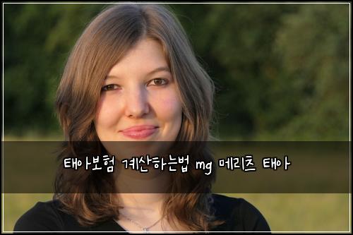 ํ์๋ณดํ ๊ณ์ฐํ๋๋ฒ mg ๋ฉ๋ฆฌ์ธ ํ์
