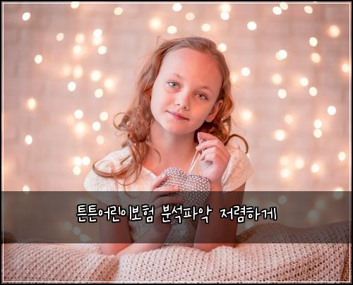 튼튼어린이보험 분석파악  저렴하게
