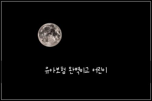 유아보험 완벽비교  어린이