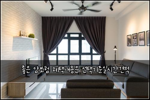 좋은 암보험 혜택내용은  선택기준실시간견적