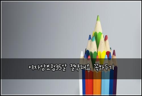 ์ฌ์์๋ณดํ35์ด ์ ์ฝํด์ ๊ผญ๋ด๋๊ธฐ