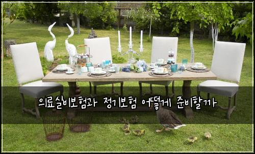 의료실비보험과 정기보험 어떻게 준비할까