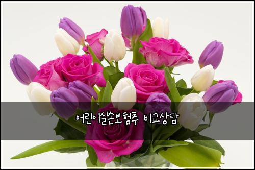 어린이실손보험추 비교상담